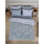ETE HOMETEX ÇİFT KİŞİLİK WELSOFT UYKU SETİ ZEBRA GRİ 8696474231993